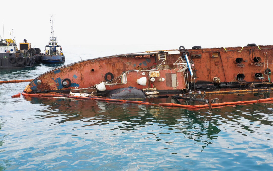 Salvage & Removal of Pontoon and Mooring Materials from Reju Khal