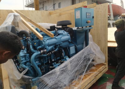 Supply of Generator Engine Set for M.T. Kandari-8