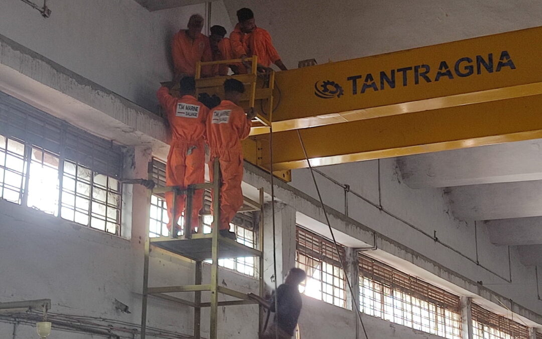 Double Girder Electric Overhead Travelling Crane Supply, Installation, Commissioning & Testing