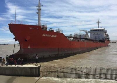 Shifting and Anchoring of Dead Vessel MT. GAGASAN JOHOR